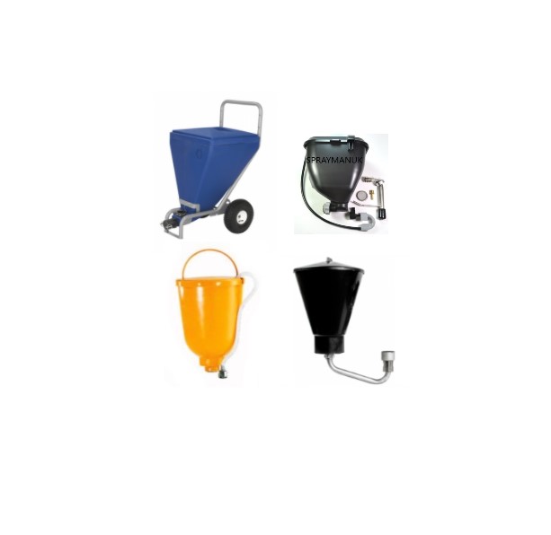 Airless Hoppers, Pails & Covers